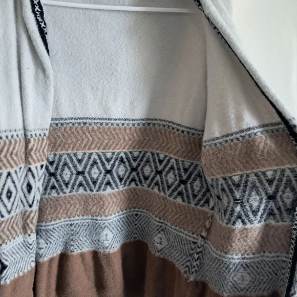 Autumn Skye Multi Color Hoodie Sweater Cardigan Size XL - Picture 9 of 10